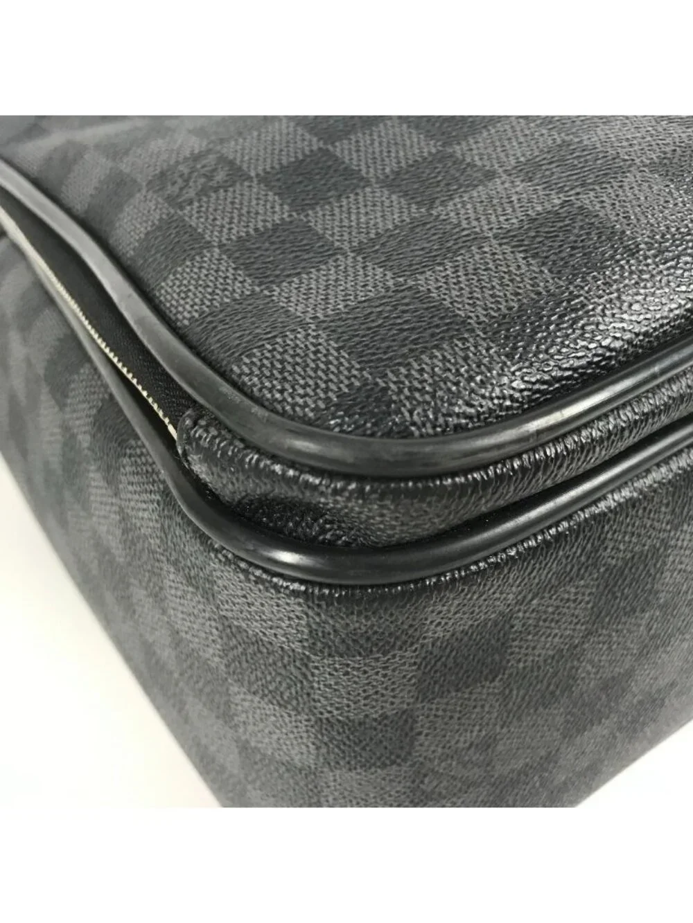 Louis Vuitton Business Bag Icare Damier Graphite Canvas Black